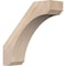 Ekena Millwork 5 1/2"W x 18"D x 18"H Legacy Smooth Knee Brace, Douglas Fir BRC06X18X18LEC00SDF - alternate 1
